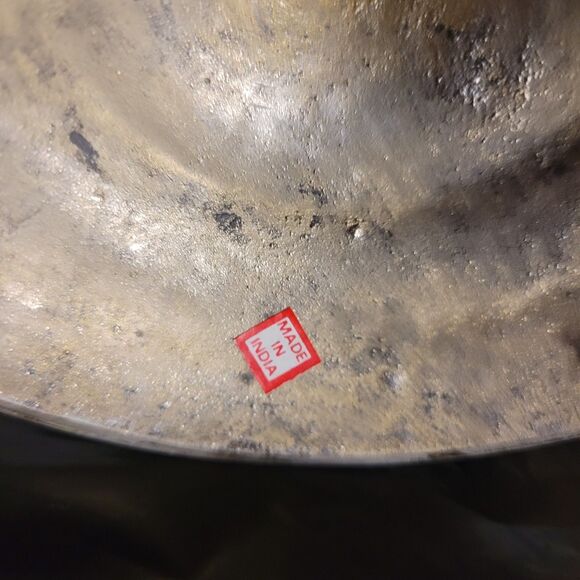 Pair Of Braidef Twisted Silver Color Candlestick Holders 14.5" Tall - Picture 7 of 9